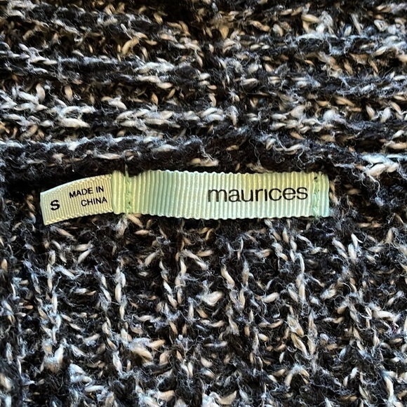 Maurices Sleeveless Crochet Knit Duster Vest Small - Picture 4 of 7